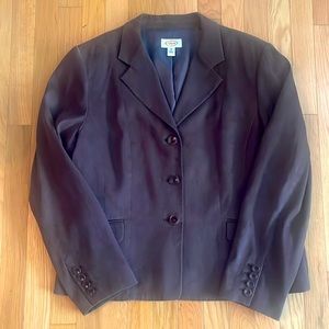 Talbots Brown Blazer size 18
